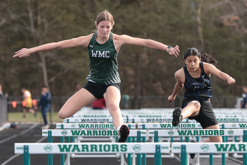 The Western Michigan Christian girls captured the first Alliance League track jamboree