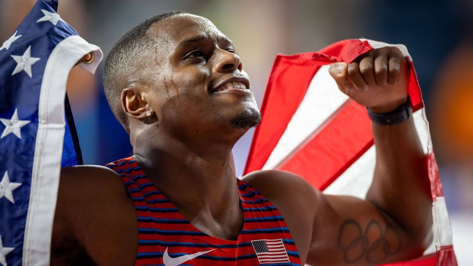 Christian Coleman wants to emulate Usain Bolt at the Paris Olympics