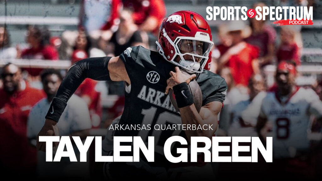 ss-podcast:-arkansas-qb-taylen-green-on-forgiveness,-gratitude,-keeping-christ-first