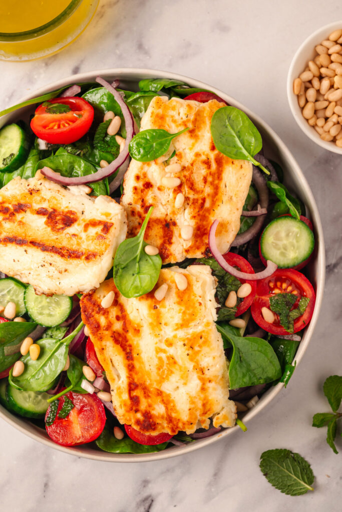 Halloumi Salad – Faith Fitness meal